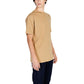 New Balance Beige Cotton T-Shirt