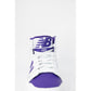 New Balance Purple Leather Sneaker