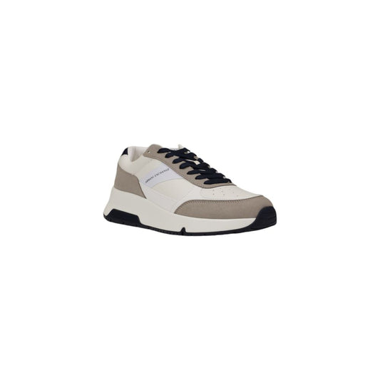 Armani Exchange White Polyester Sneaker