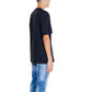 Armani Exchange Black Cotton T-Shirt