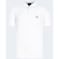 Armani Exchange White Cotton Polo Shirt