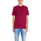 Armani Exchange Bordeaux Cotton T-Shirt