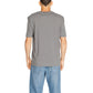 Hugo Boss Gray Cotton T-Shirt