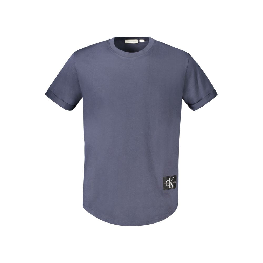 Calvin Klein Blue Cotton T-Shirt