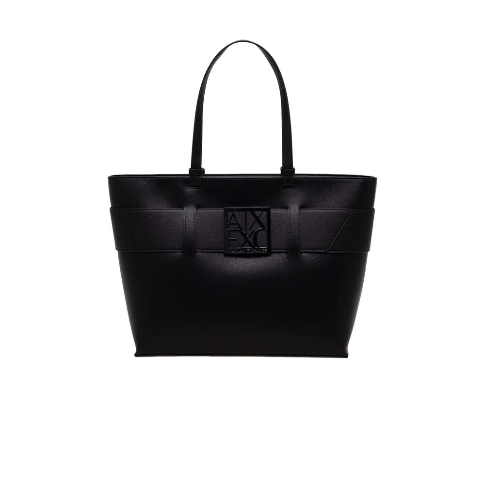 Armani Exchange Black Polyethylene Handbag