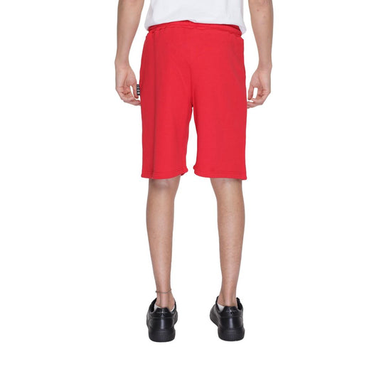 Icon Red Cotton Short