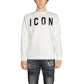 Icon White Cotton Sweater