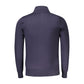 Coveri Moving Blue Nylon Sweater