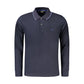 Coveri Moving Blue Cotton Polo Shirt