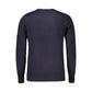 Coveri Moving Blue Nylon Sweater