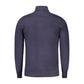 Coveri Moving Blue Nylon Sweater