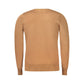 Coveri Moving Brown Nylon Sweater