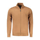 Coveri Moving Brown Nylon Sweater