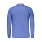 Coveri Moving Blue Cotton Polo Shirt