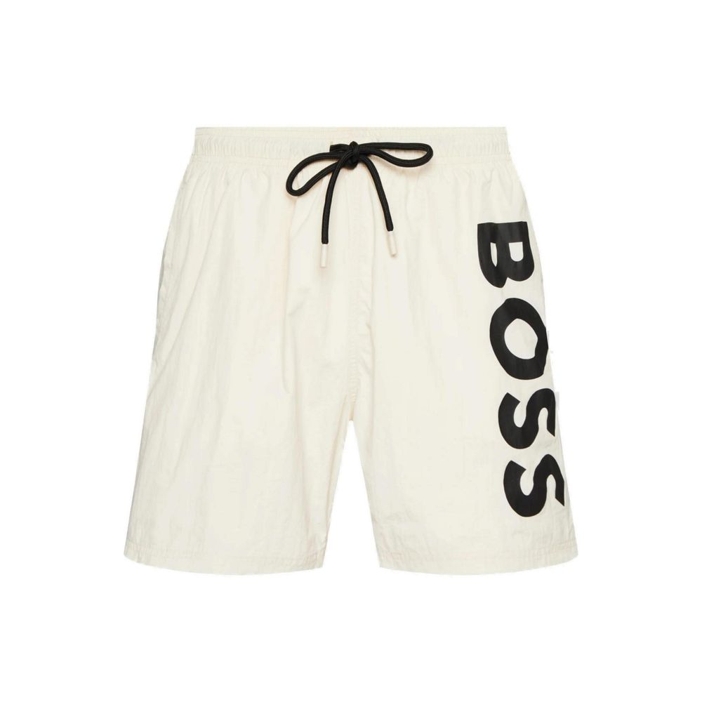 Hugo Boss Beige Polyester Swimwear