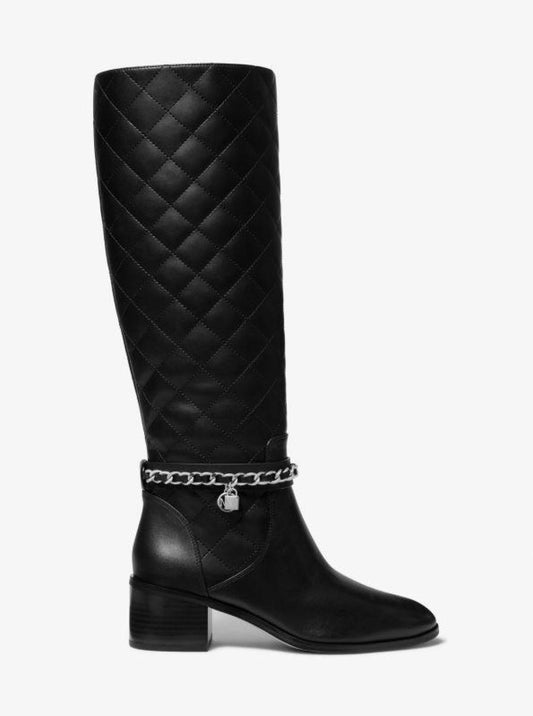 Elsa Quilted Leather Boot