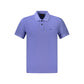 Hugo Boss Blue Cotton Polo Shirt