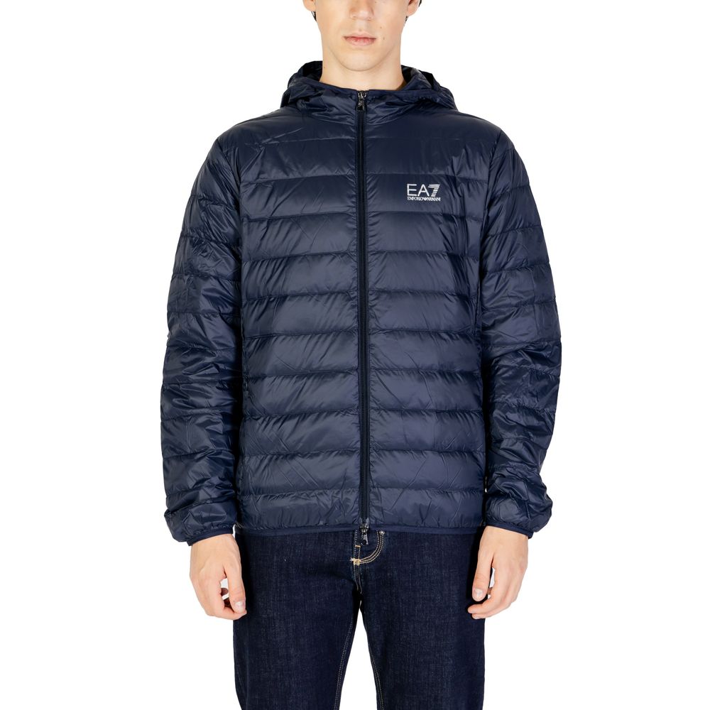 EA7 Emporio Armani Blue Polyamide Jacket