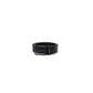 Armani Exchange Black Leather Belt