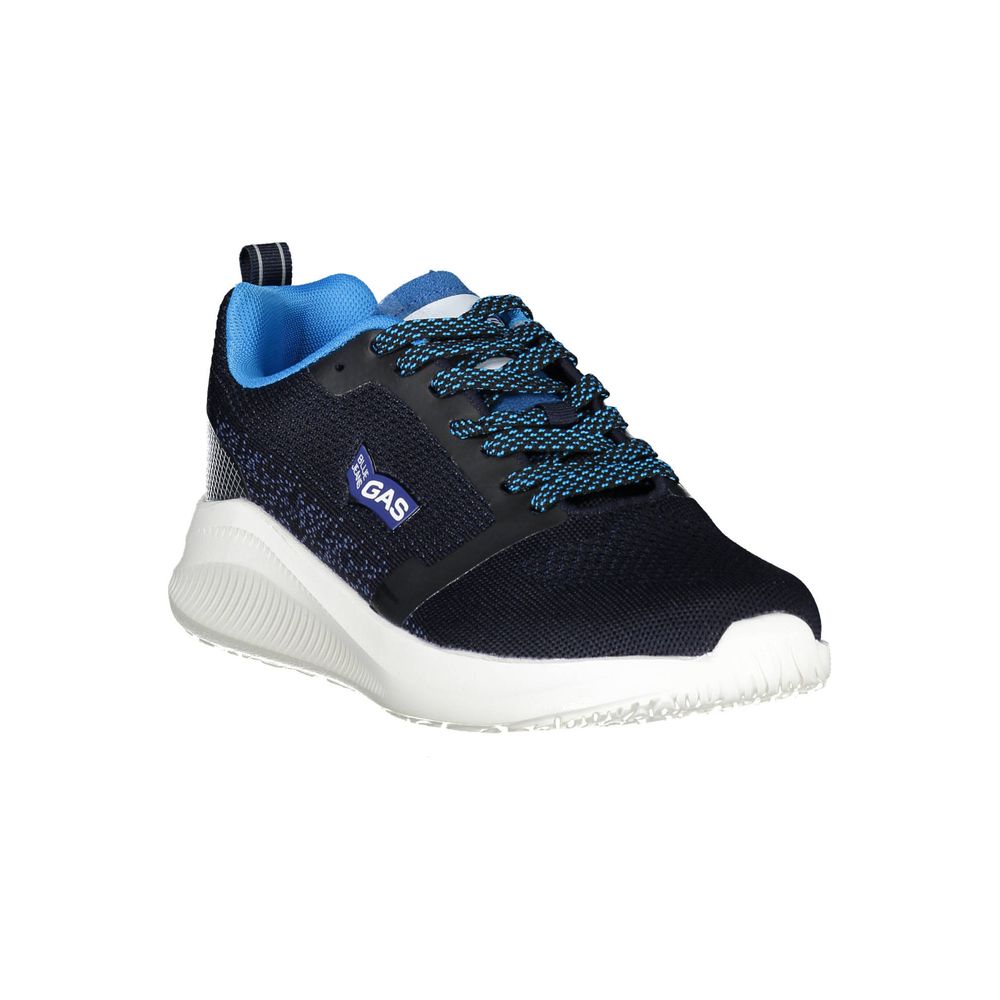 Gas Blue Polyester Sneaker