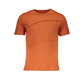 Gas Orange Cotton T-Shirt