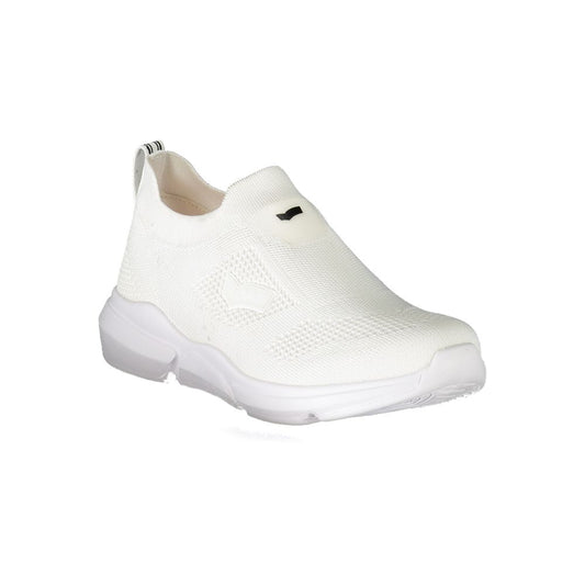 Gas White Polyester Sneaker