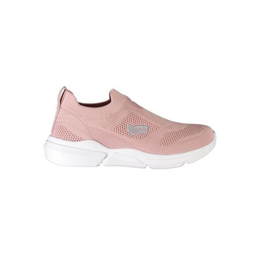 Gas Pink Polyester Sneaker