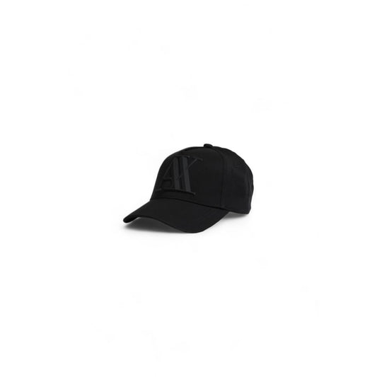 Armani Exchange Black Polyester Hats & Cap