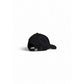 Icon Black Cotton Hats & Cap