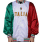 Dolce & Gabbana Multicolor Italia Button Down Bomber Jacket