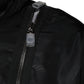 Dolce & Gabbana Black Nylon Full Zip Men Bomber Jacket