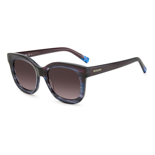 Missoni Blue Plastic Sunglasses