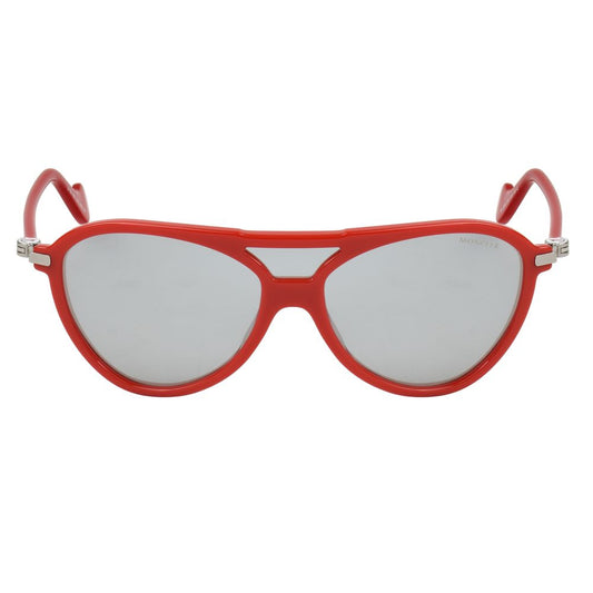 Moncler Red Injected Sunglasses