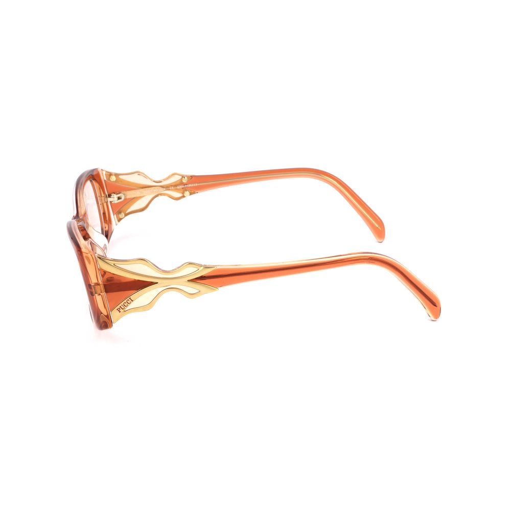 Emilio Pucci Orange Plastic Frames