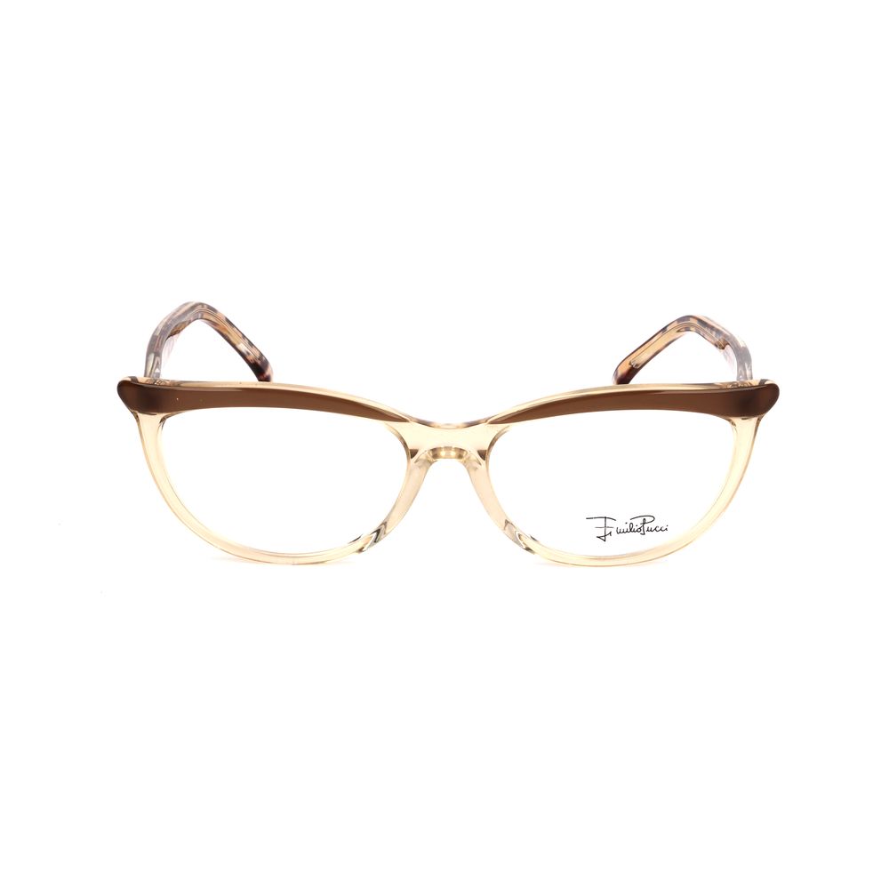 Emilio Pucci Brown Plastic Frames