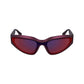 Karl Lagerfeld Red Injected Sunglasses