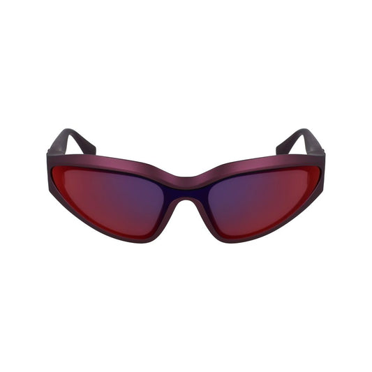 Karl Lagerfeld Red Injected Sunglasses