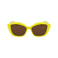 Karl Lagerfeld Yellow Injected Sunglasses