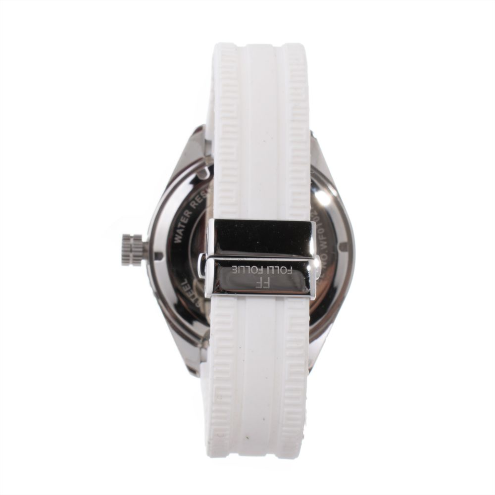 Folli Follie White Silicone Watch