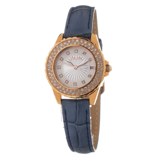 Folli Follie Blue Leather Watch