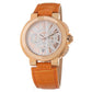 Folli Follie Orange Leather Watch