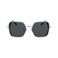 Karl Lagerfeld Gold Metal Sunglasses