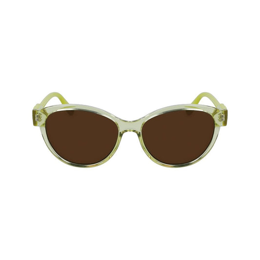 Karl Lagerfeld Yellow Injected Sunglasses