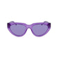 Karl Lagerfeld Purple Injected Sunglasses