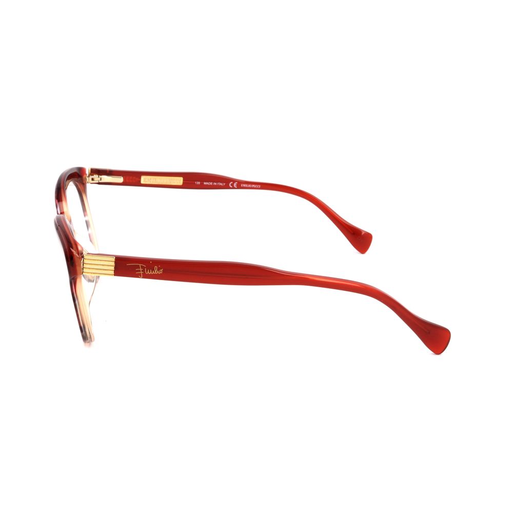 Emilio Pucci Red Plastic Frames