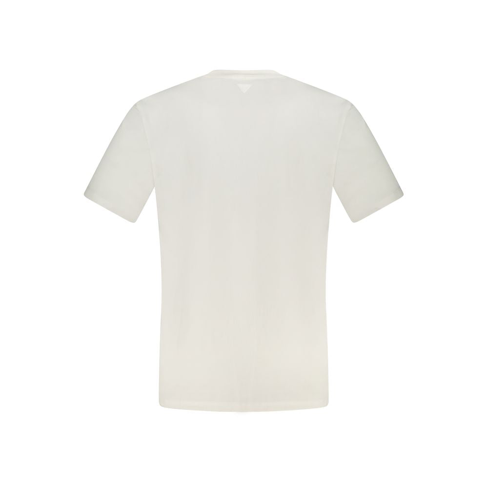 Guess Jeans White Cotton T-Shirt