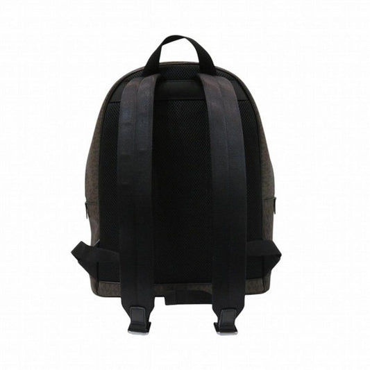 Pvc Coated Canvas Leather Backpack (Pre-Owned)