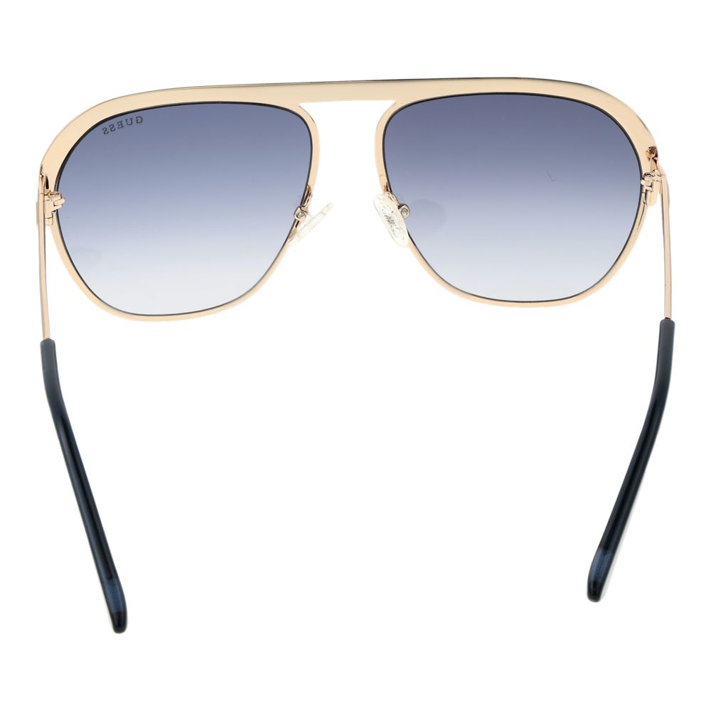 Guess Gold Unisex Sunglasses