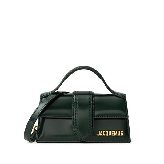 Jacquemus Green Leather Shoulder Bag