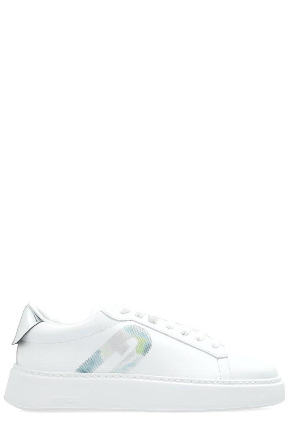 Furla Round-Toe Low-Top Sneakers